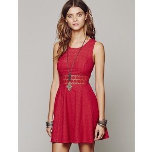 Free People ‘Daisy’ Lace Fit & Flare Dress